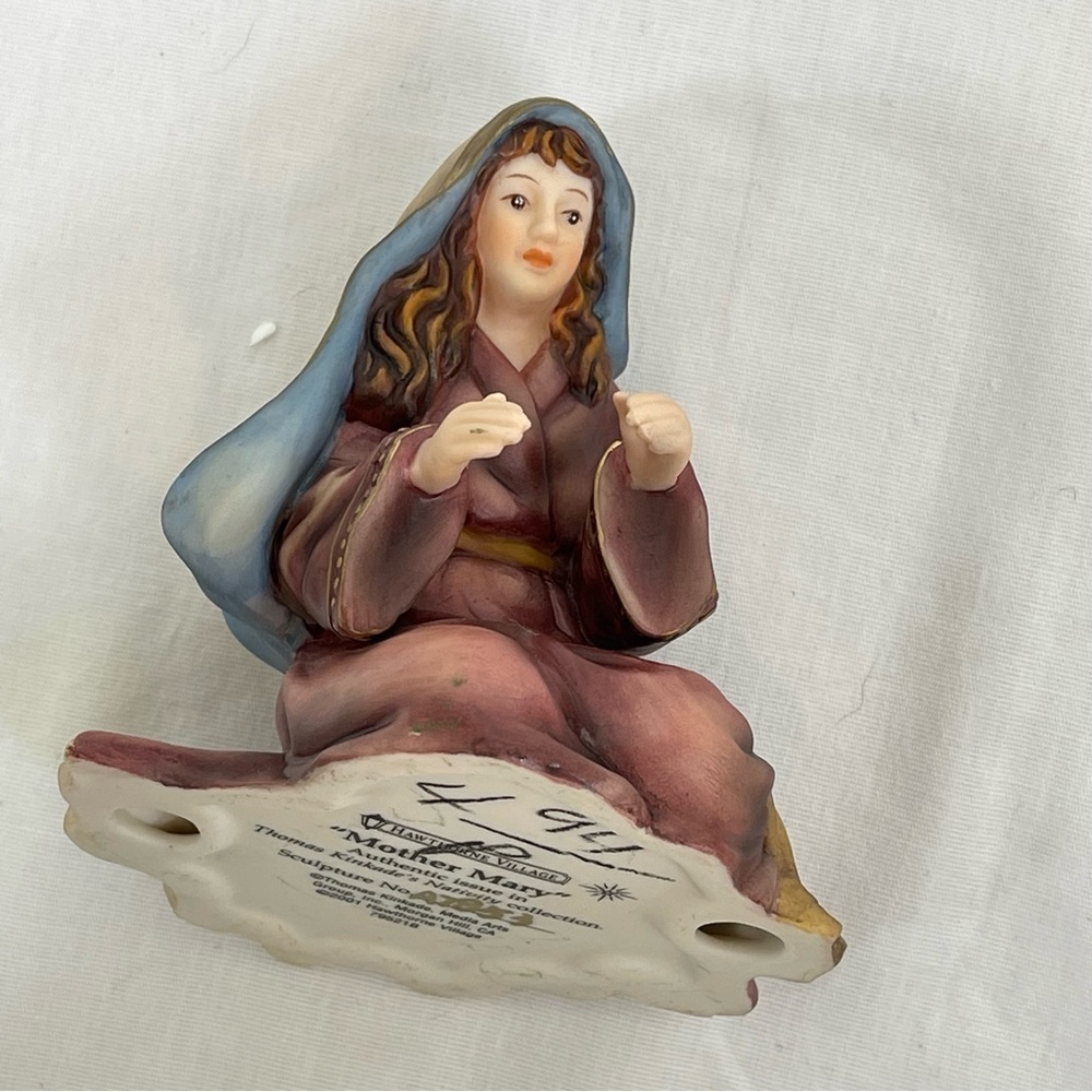 Thomas Kinkade 2001 Lot Christ Child Mary Joseph Nativity Christmas. - Picture 8 of 9